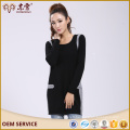 Trade assurance oversize women cashmere long dress sweater